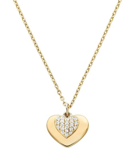 michael kors love necklace|Michael Kors jewelry gift box.